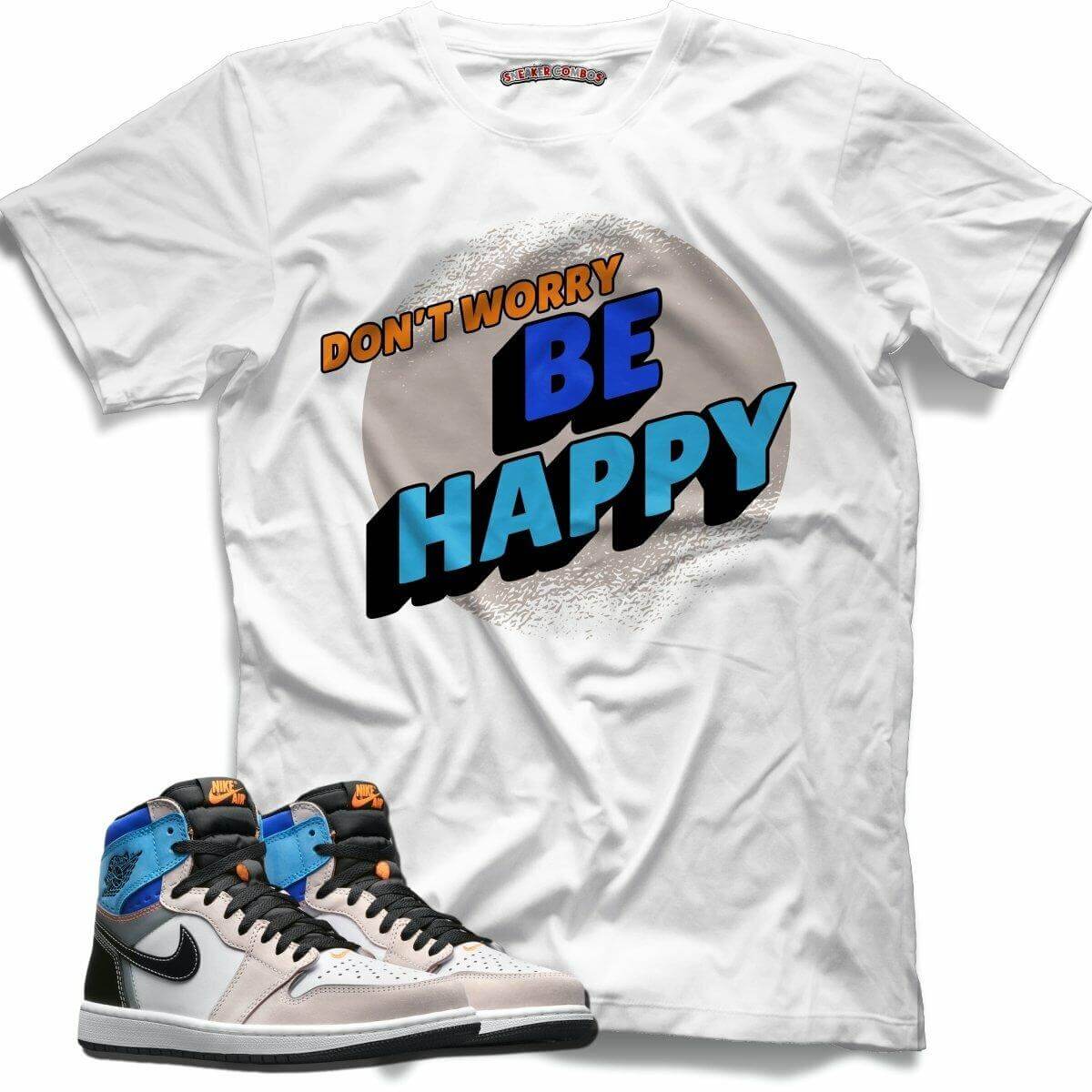Don't Worry Be Happy (Retro 1 Prototype) T-Shirt