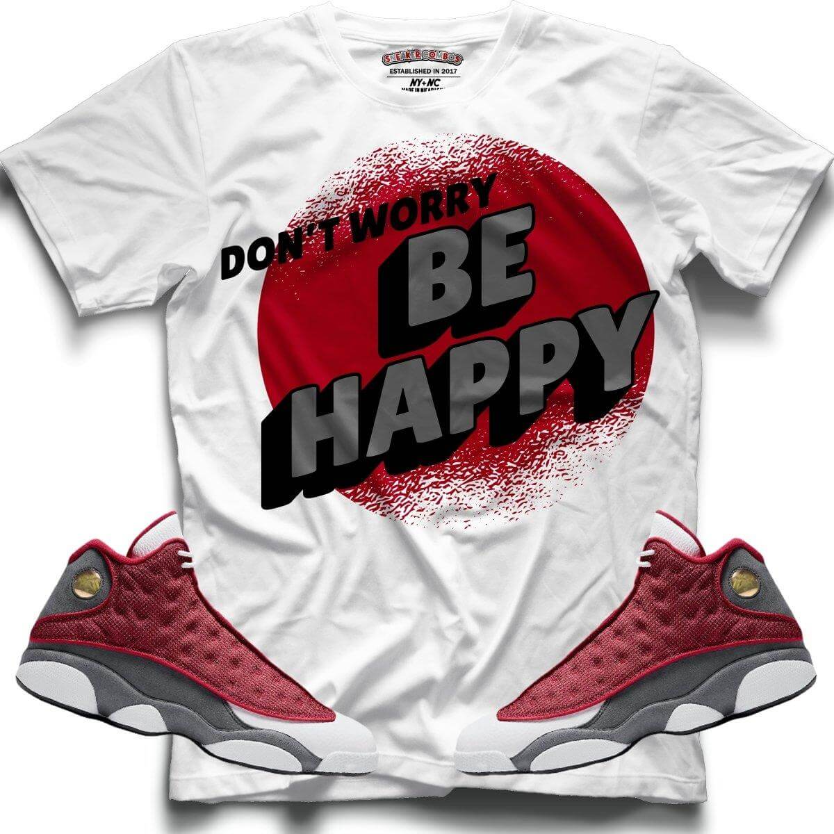 Don't Worry (Retro 13 Red Flint) T-Shirt