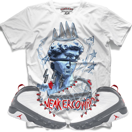 Doodle Me (Retro 9 Fire Red) T-Shirt