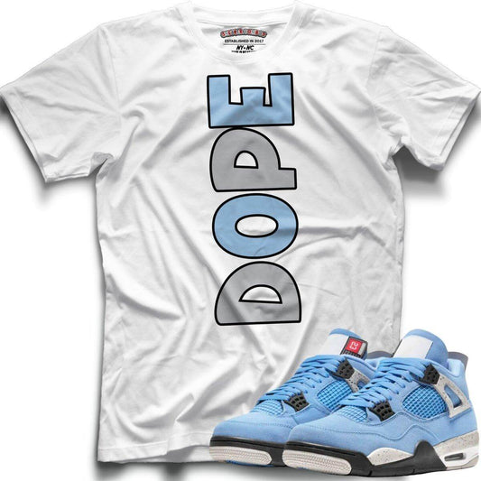 DOPE (Retro 4 University Blue) T-Shirt
