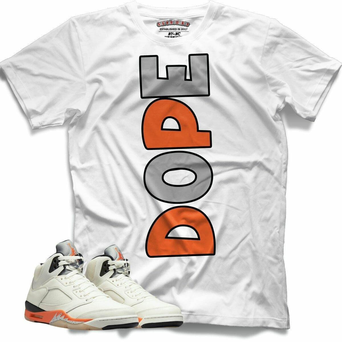 Dope (Retro 5 Orange Blaze) T-Shirt