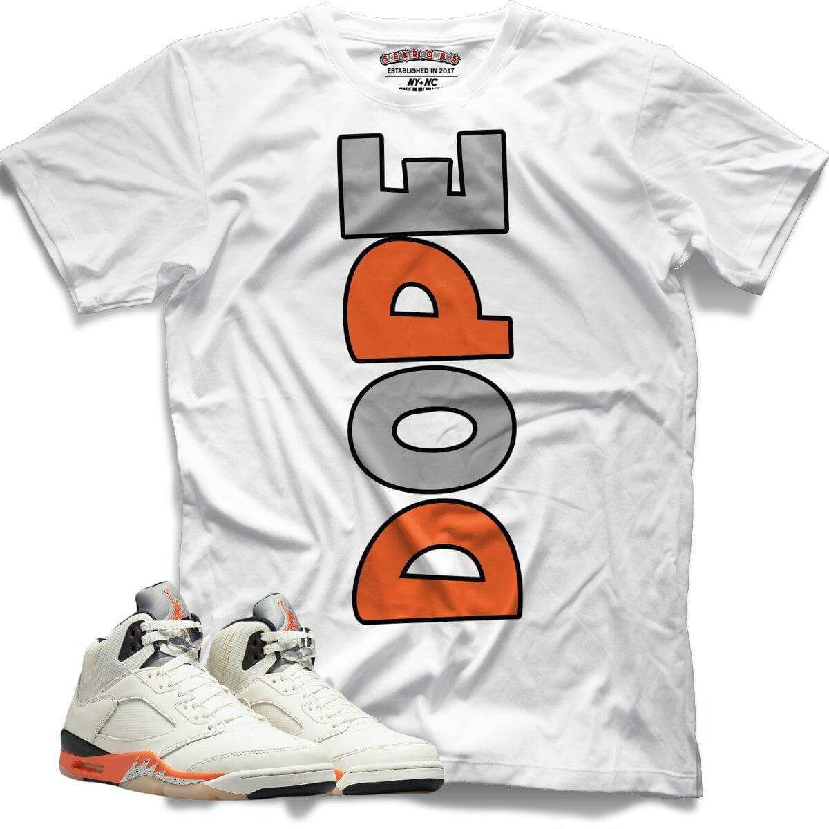 Dope (Retro 5 Orange Blaze) T-Shirt