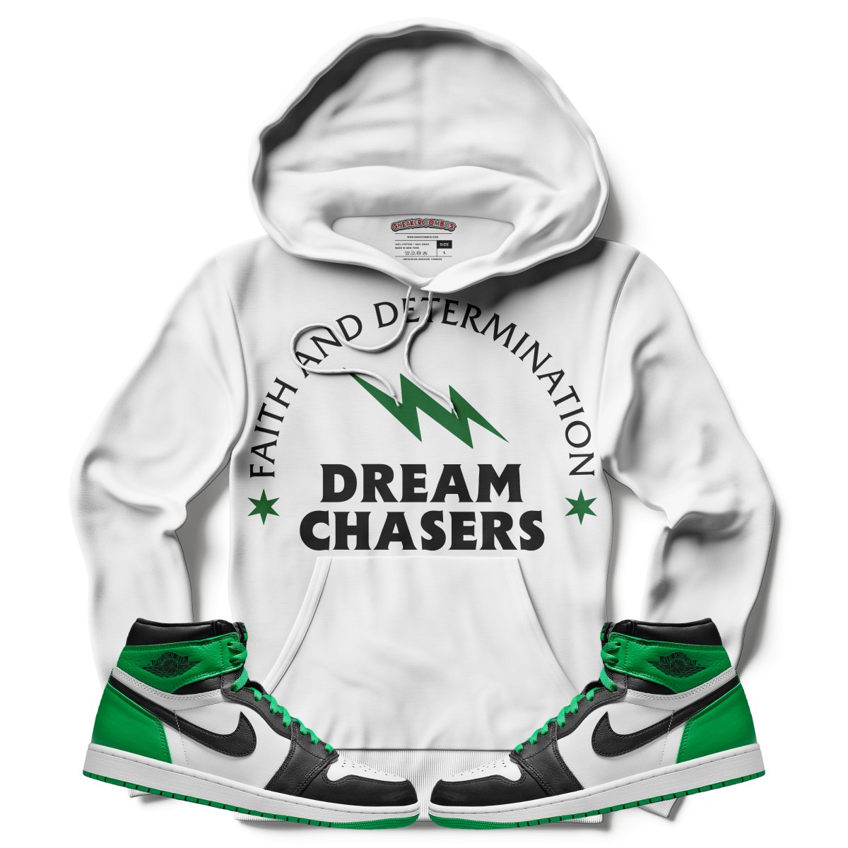 Dream Chasers (Air Jordan 1 Lucky Green) Hoodie