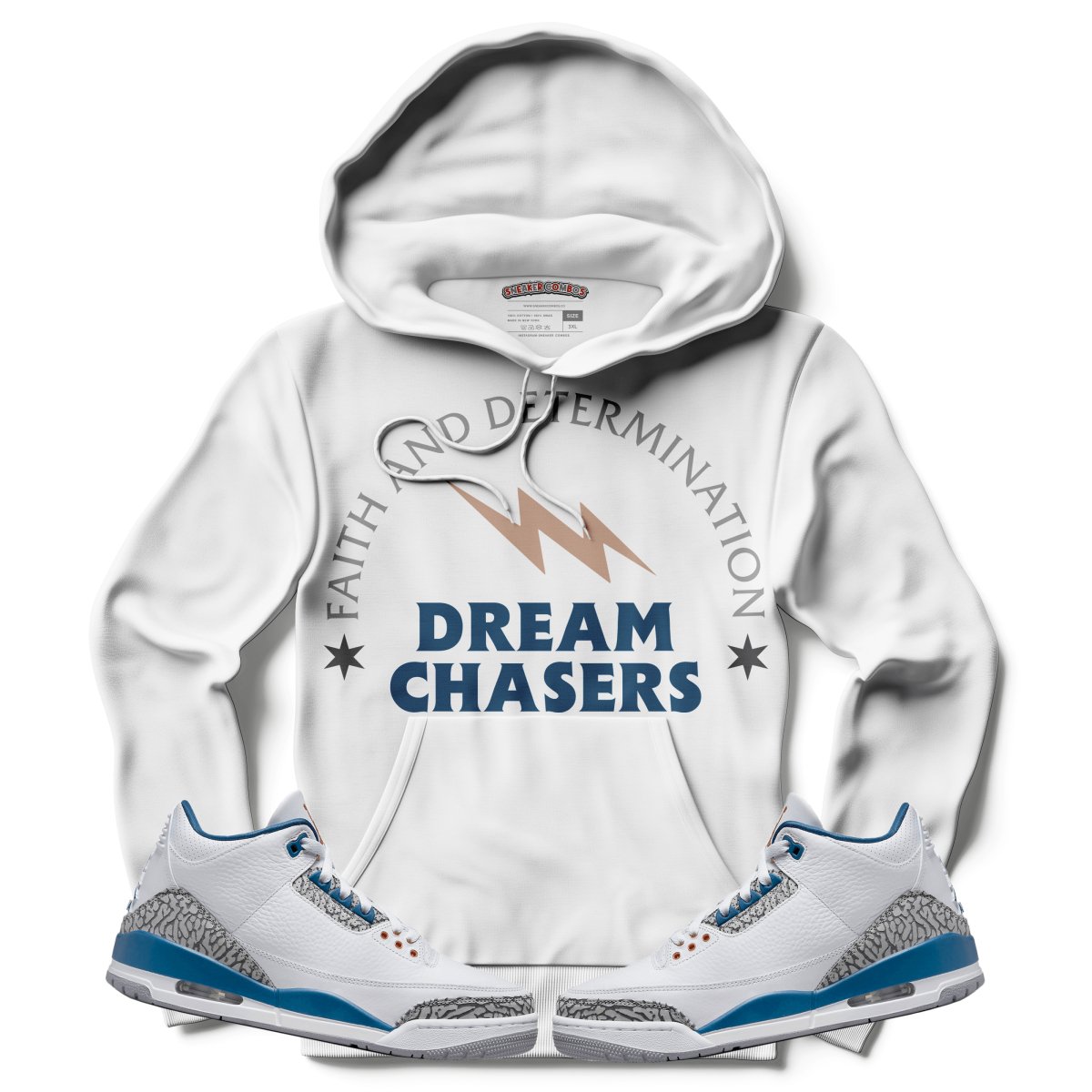 Dream Chasers (Air Jordan 3 “Wizards” PE) Hoodie