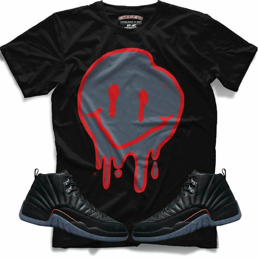 Drippy Smiley (Retro 12 Utility) T-Shirt