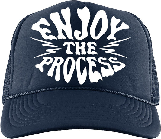 Enjoy The Process (Air Jordan 5 Midnight Navy) Trucker Hat