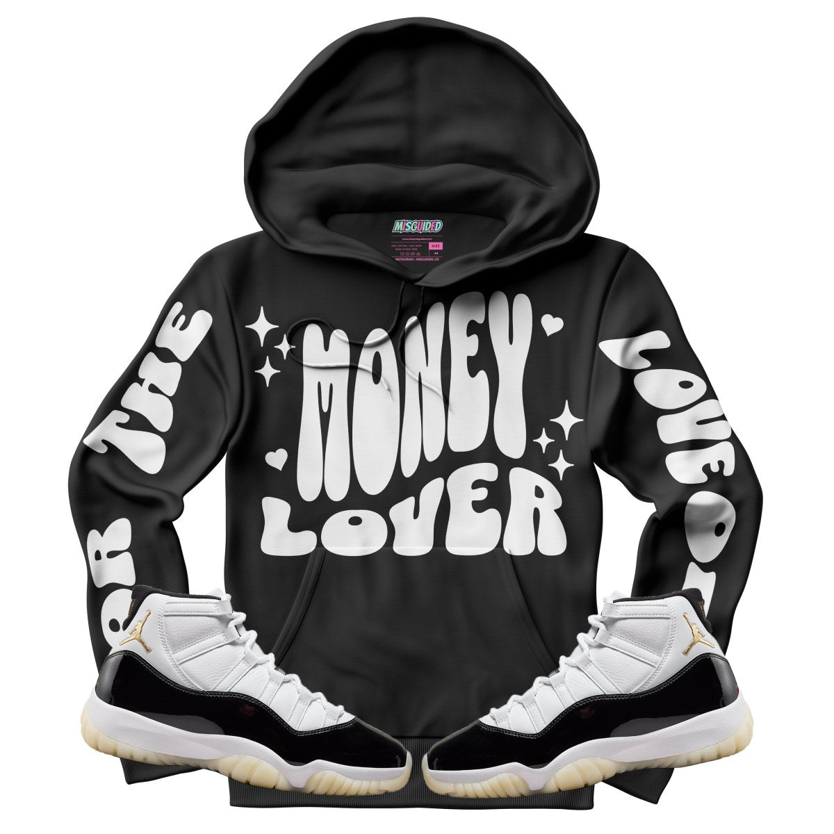 For The Love Of Money (Air Jordan 11 Gratitude) Hoodie