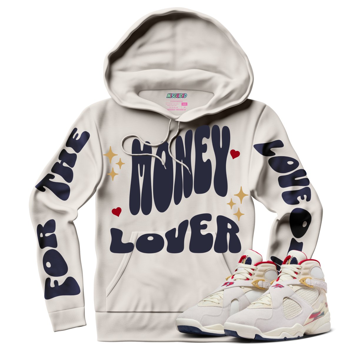 For The Love Of Money (SOLEFLY X AIR JORDAN 8 “MI CASA ES SU CASA”) Hoodie