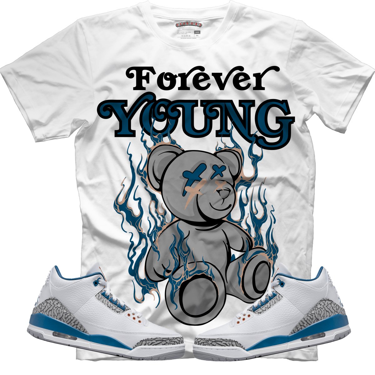 Forever Young (Air Jordan 3 “Wizards” PE) T-Shirt