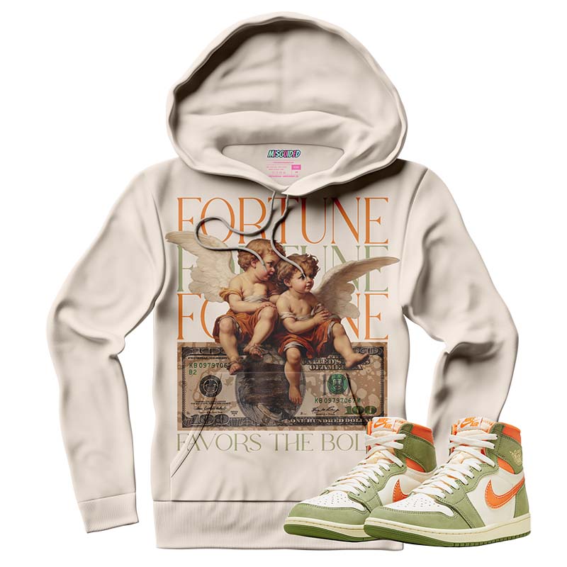 Fortune Favors The Bold (AIR JORDAN 1 HIGH OG CRAFT “CELADON”) Hoodie