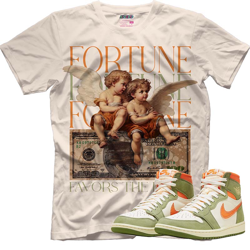 Fortune Favors The Bold (AIR JORDAN 1 HIGH OG CRAFT “CELADON”) T-Shirt