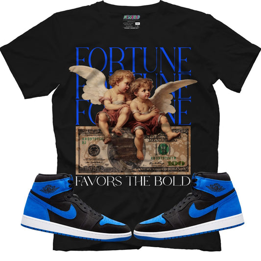 Fortune Favors The Bold (Air Jordan 1 Royal Reimagined) T-Shirt