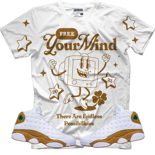 Free Your Mind (Air Jordan 13 Wheat) T-Shirt
