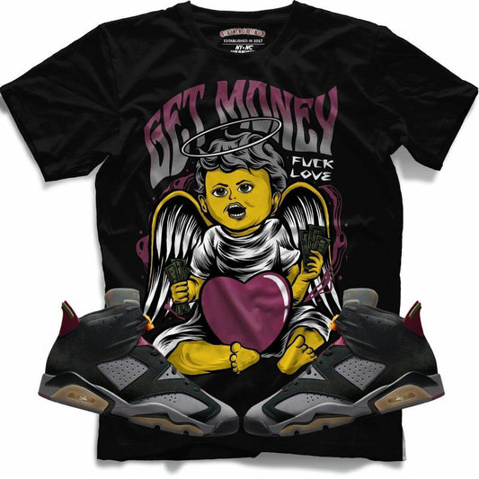 Get Money (Retro 6 Bordeaux) T-Shirt