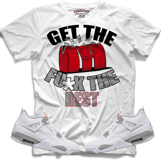 Get The Bag (Retro 4 White Oreo) T-Shirt