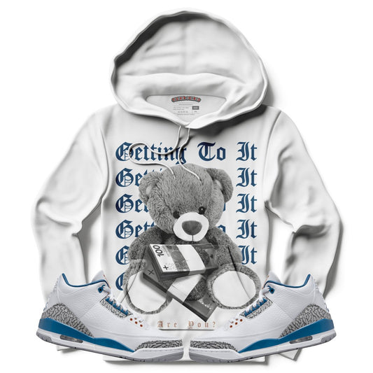 Getting It (Air Jordan 3 “Wizards” PE) Hoodie