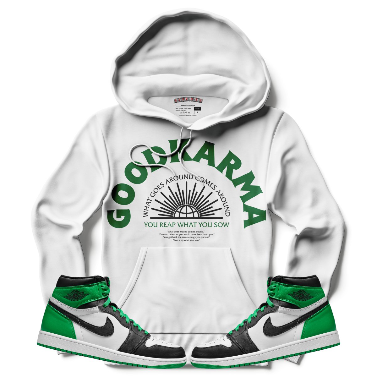 Good Karma (Air Jordan 1 Lucky Green) Hoodie