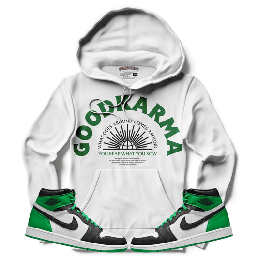 Good Karma (Air Jordan 1 Lucky Green) Hoodie