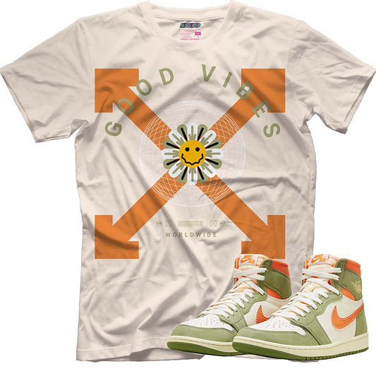 Good Vibes (AIR JORDAN 1 HIGH OG CRAFT “CELADON”) T-Shirt