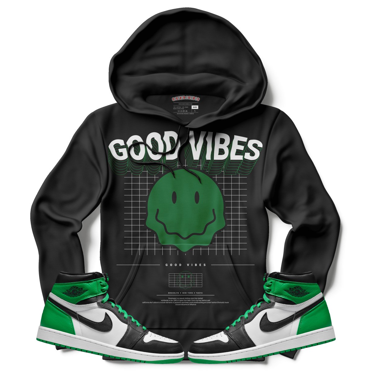 Good Vibes (Air Jordan 1 Lucky Green) Hoodie