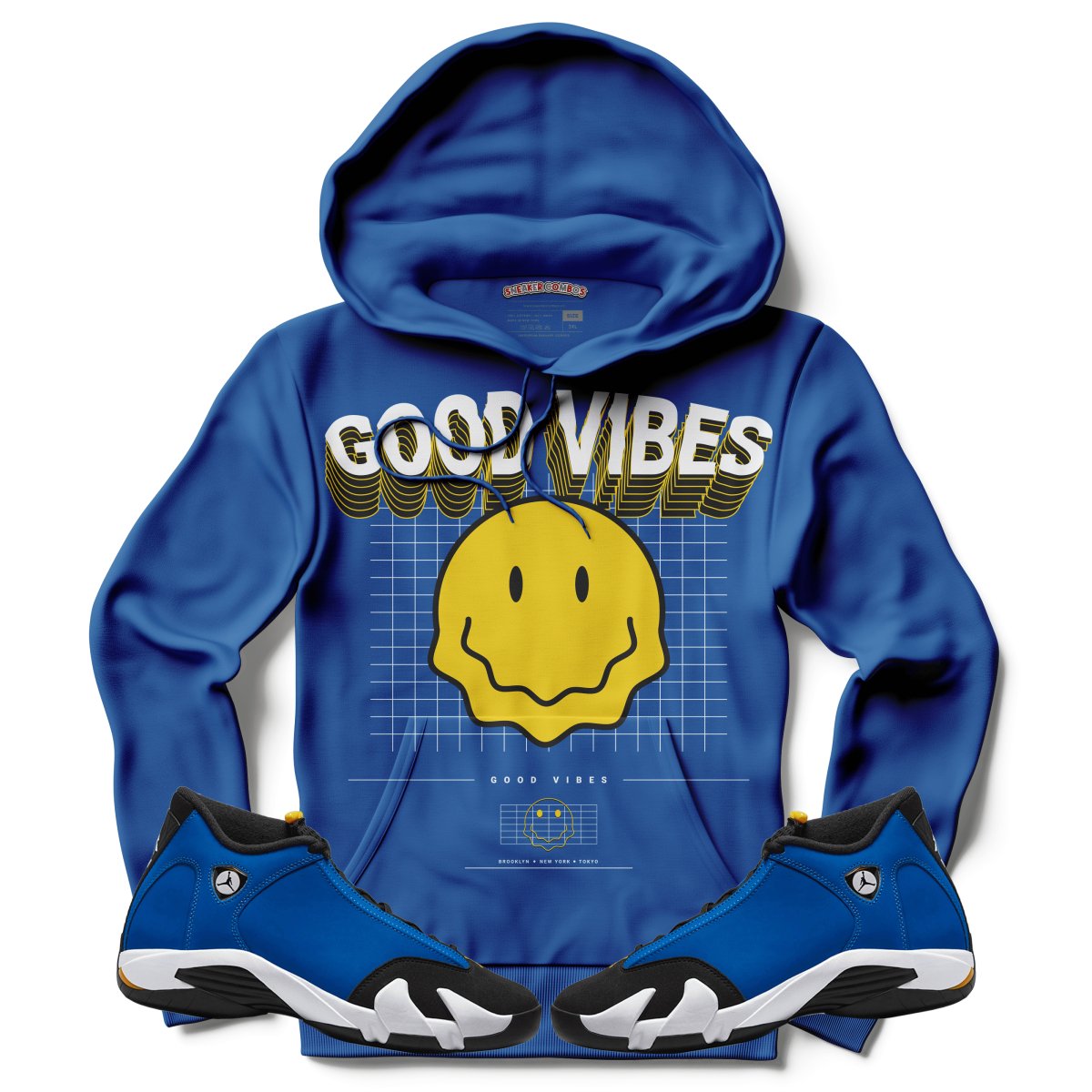 Good Vibes (Air Jordan 14 Laney) Hoodie