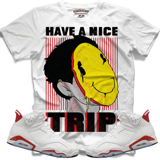 Have A Nice Trip (Retro 6 Red Oreo) T-Shirt