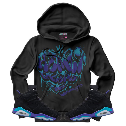 Heart Breaker (Air Jordan 6 Aqua) Hoodie