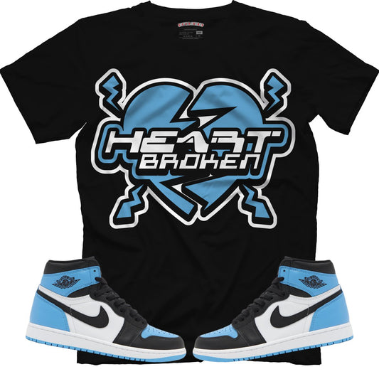 Heart Broken (Air Jordan 1 High OG "UNC Toe") T-Shirt