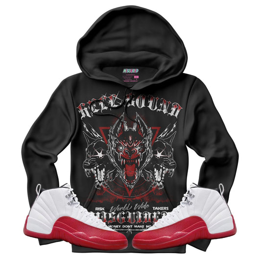 Hell Bound (Air Jordan 12 Cherry) Hoodie