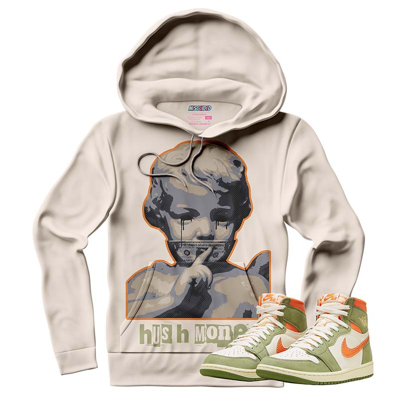 Hush Money (AIR JORDAN 1 HIGH OG CRAFT “CELADON”) Hoodie