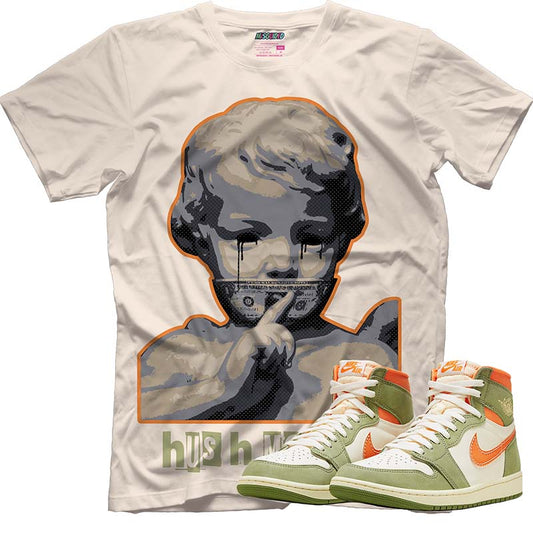 Hush Money (AIR JORDAN 1 HIGH OG CRAFT “CELADON”) T-Shirt