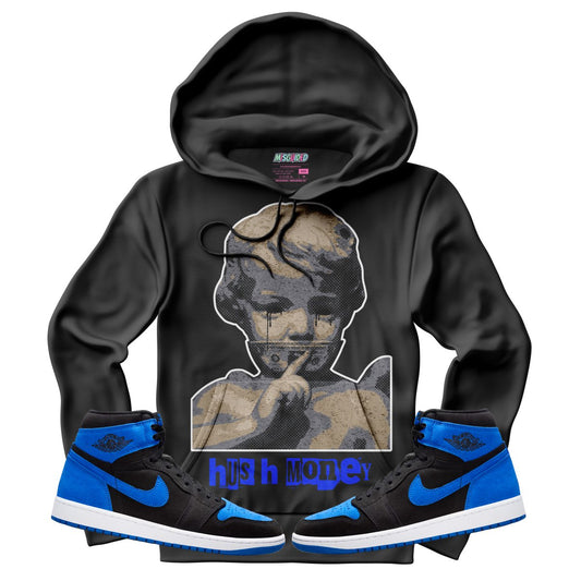 Hush Money (Air Jordan 1 Royal Reimagined) Hoodie