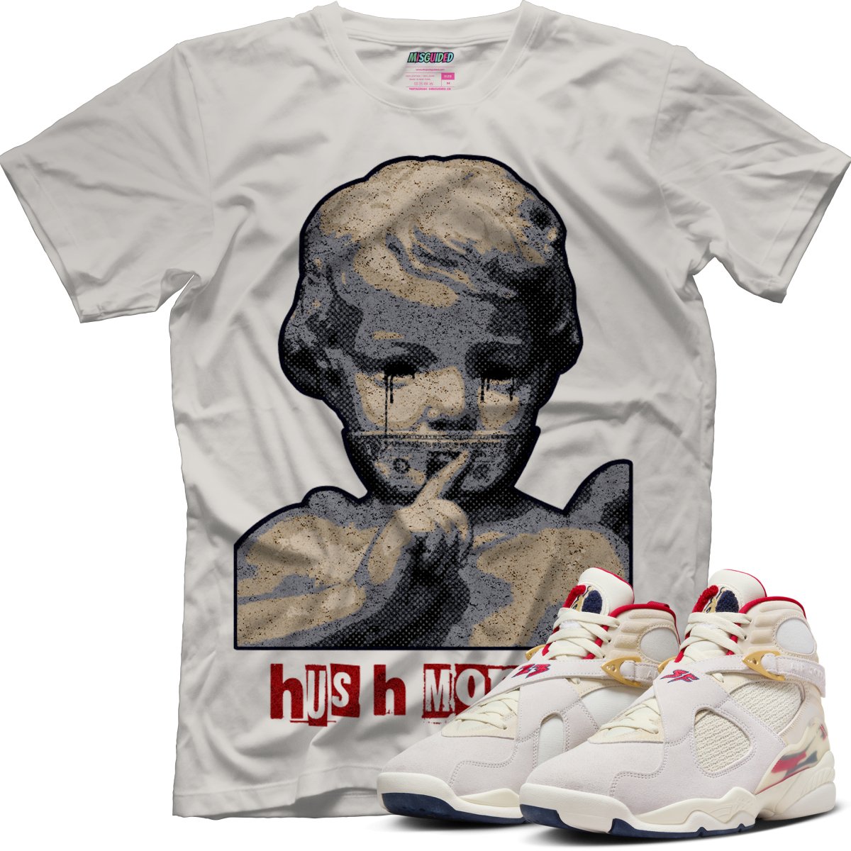 Hush Money (SOLEFLY X AIR JORDAN 8 “MI CASA ES SU CASA”) T-Shirt
