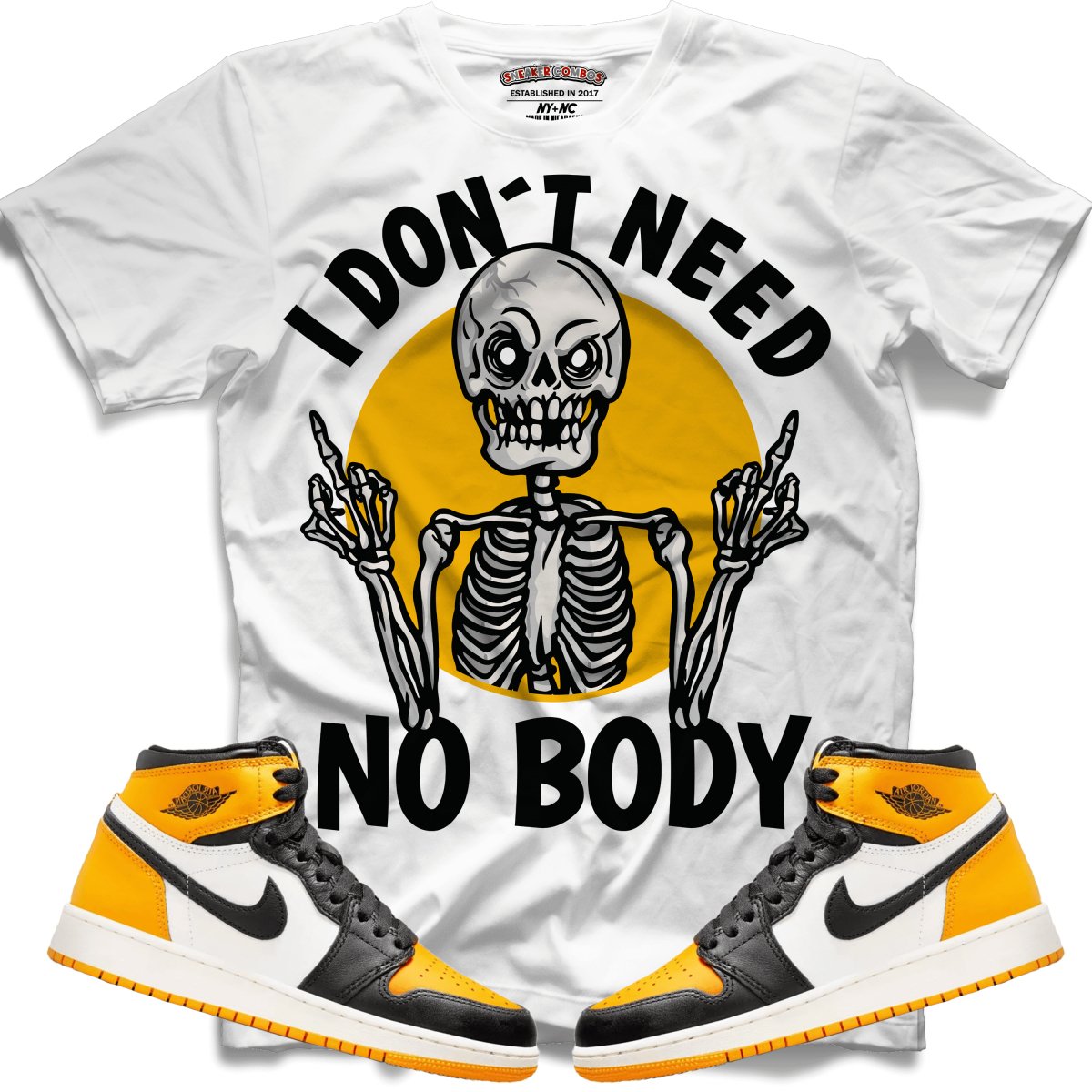I Don't Need Nobody (Retro 1 Taxi) T-Shirt