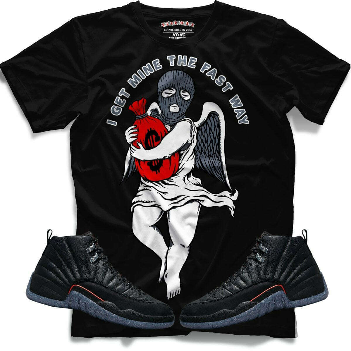 I Get Mine The Fast Way (Retro 12 Utility) T-Shirt