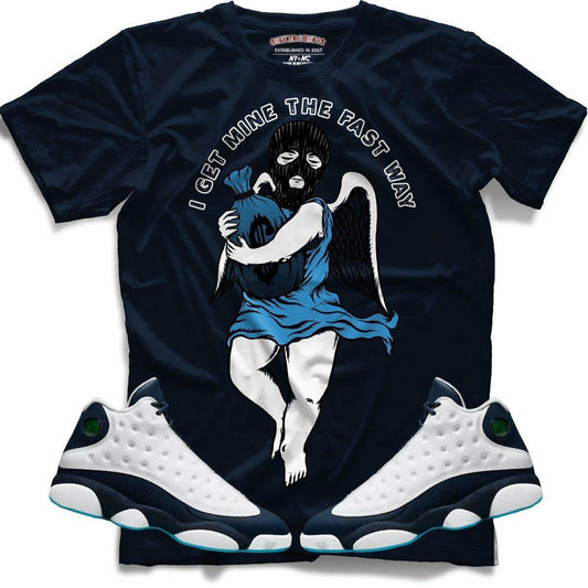 I Get Mine The Fast Way (Retro 13 Obsidian) T-Shirt
