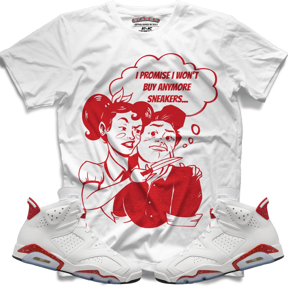 I Promise (Retro 6 Red Oreo) T-Shirt