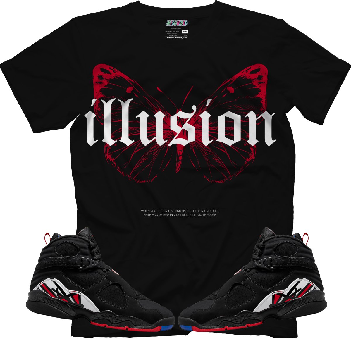 Illusion (Air Jordan 8 Playoff) T-Shirt