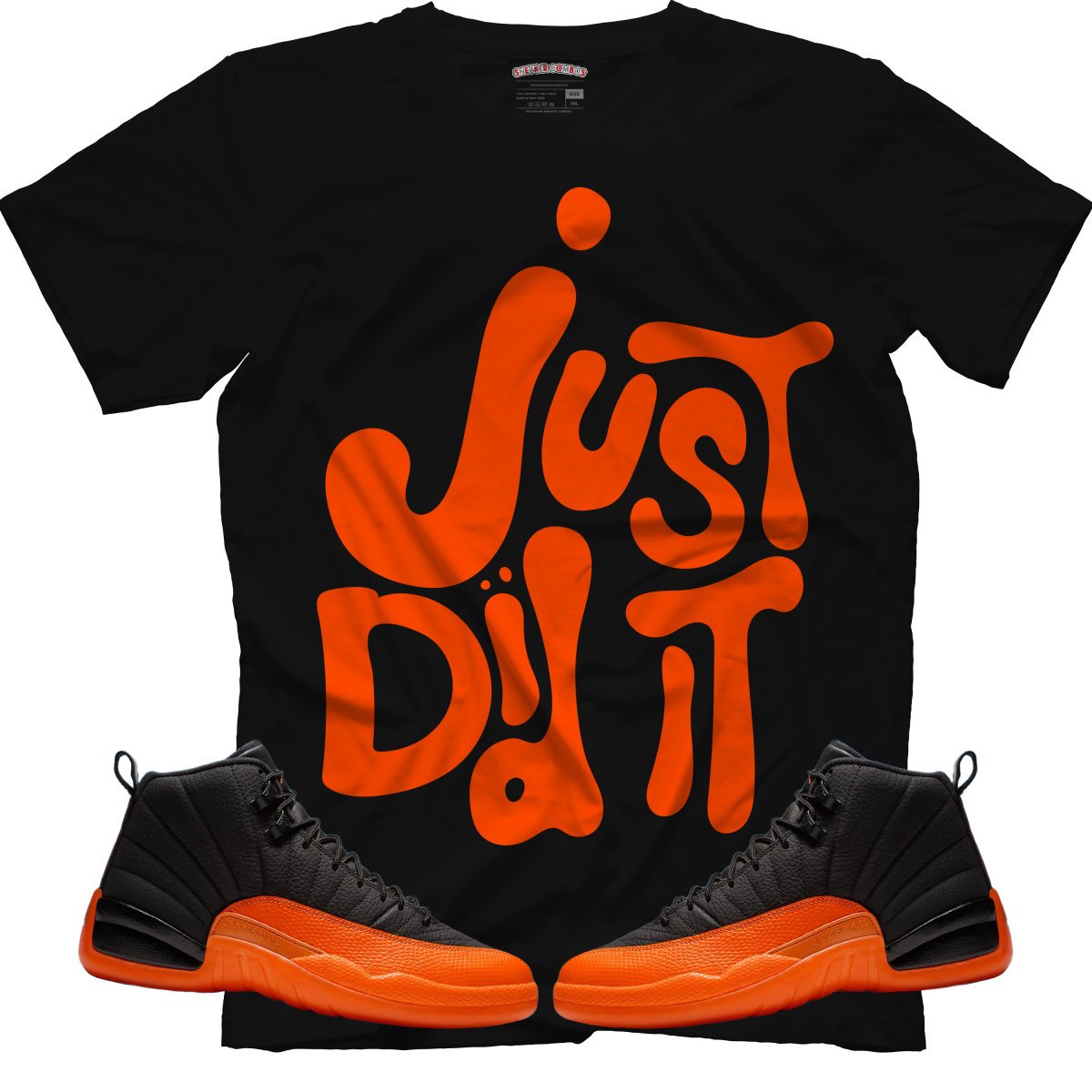 Just Did It (Air Jordan 12 Brilliant Orange) T-Shirt