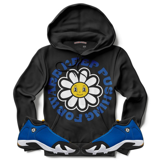 Keep Pushing Forward (Air Jordan 14 Laney) Hoodie