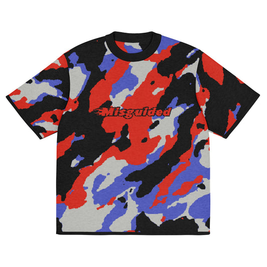 Misguided Camo (Air Jordan 4 Rare Air) Knitted Shirt