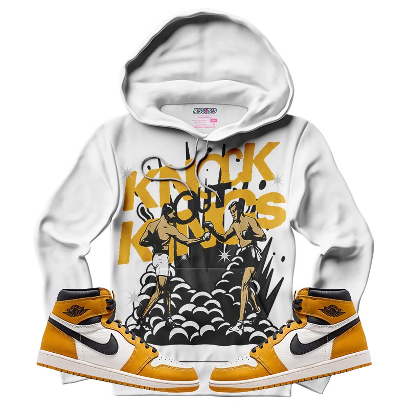 Knock Out Kings (Air Jordan 1 Retro High OG 'Yellow Ochre) Hoodie