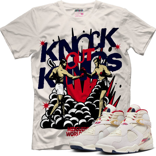 Knock Out Kings (SOLEFLY X AIR JORDAN 8 “MI CASA ES SU CASA”) T-Shirt