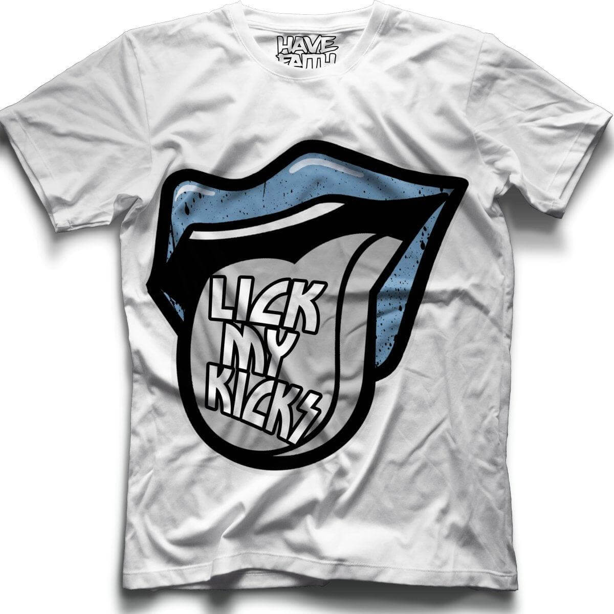 Lick My Kicks (UNC Retro 3's) T-Shirt