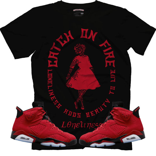 Loneliness Adds Beauty To Life (Air Jordan 6 Toro Bravo) T-Shirt