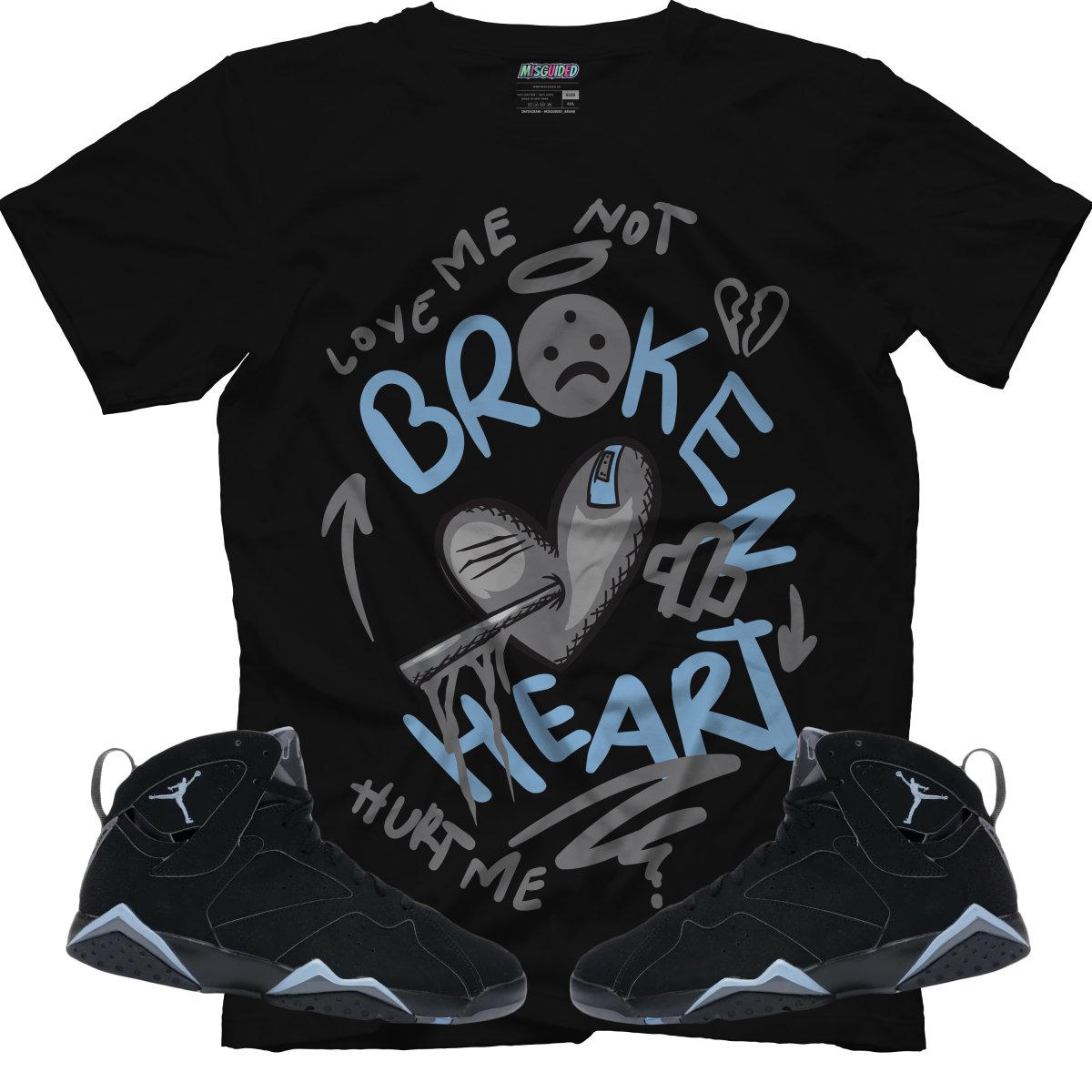 Love Me Not (Air Jordan 7 Chambray) T-Shirt