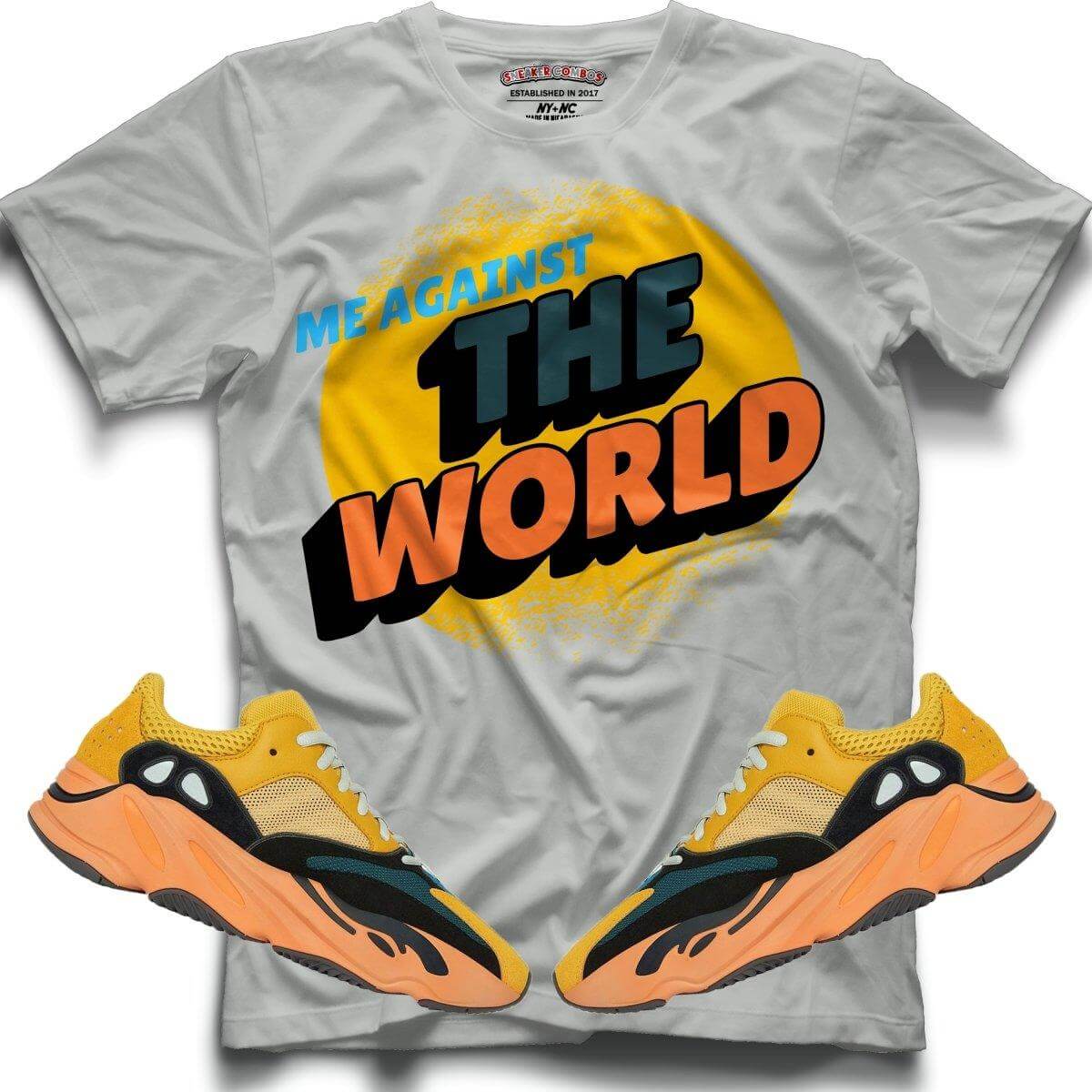 Me against the world (Yeezy Boost 700 Sun) T-Shirt