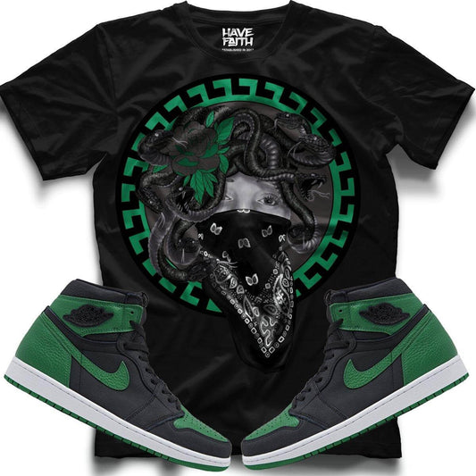 Medusa (Pine Green 1's) T-Shirt