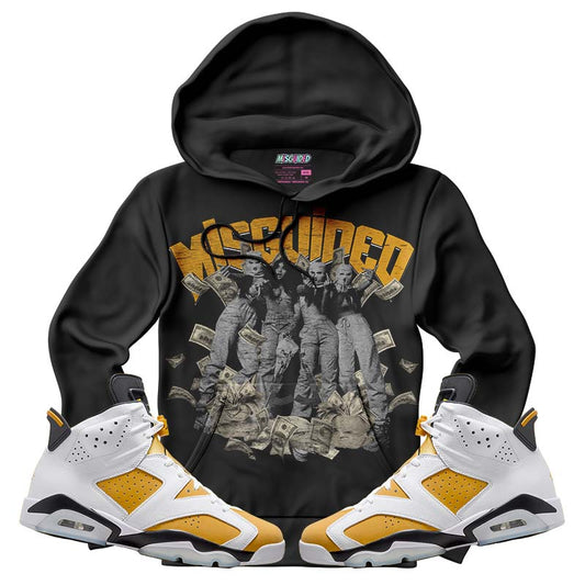 Miguided Girls (Air Jordan 6 Retro Yellow Ochre) Hoodie
