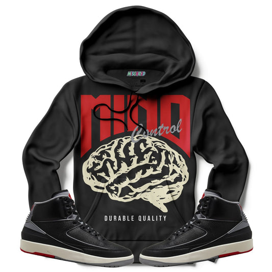 Mind Control (Air Jordan 2 Black Cement) Hoodie